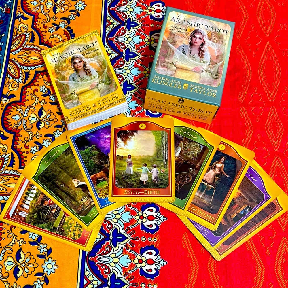 The Akashic Tarot- 62 Card and Guidebook Set NEW!